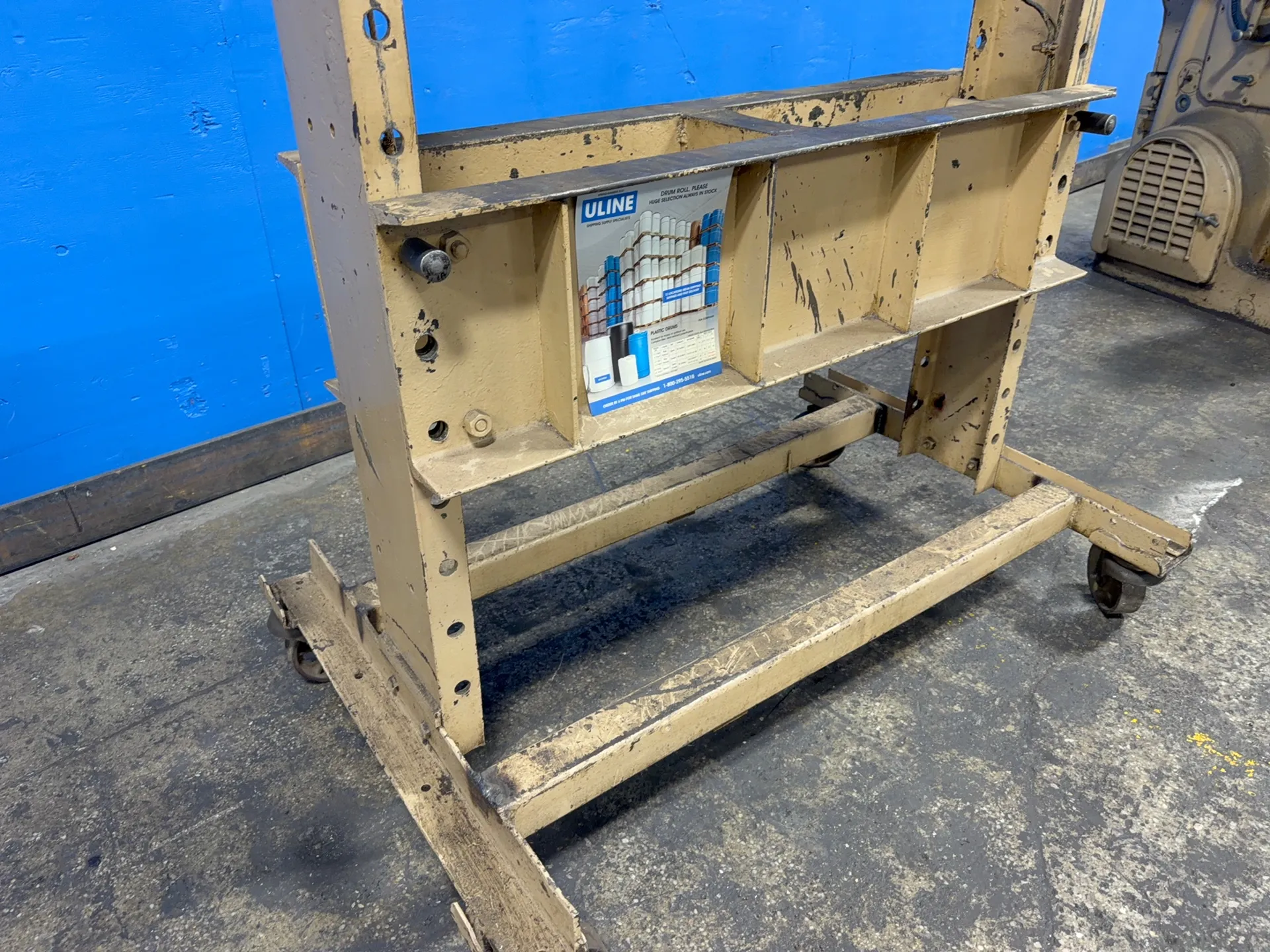Portable H frame press, 44" wide opening - Image 2