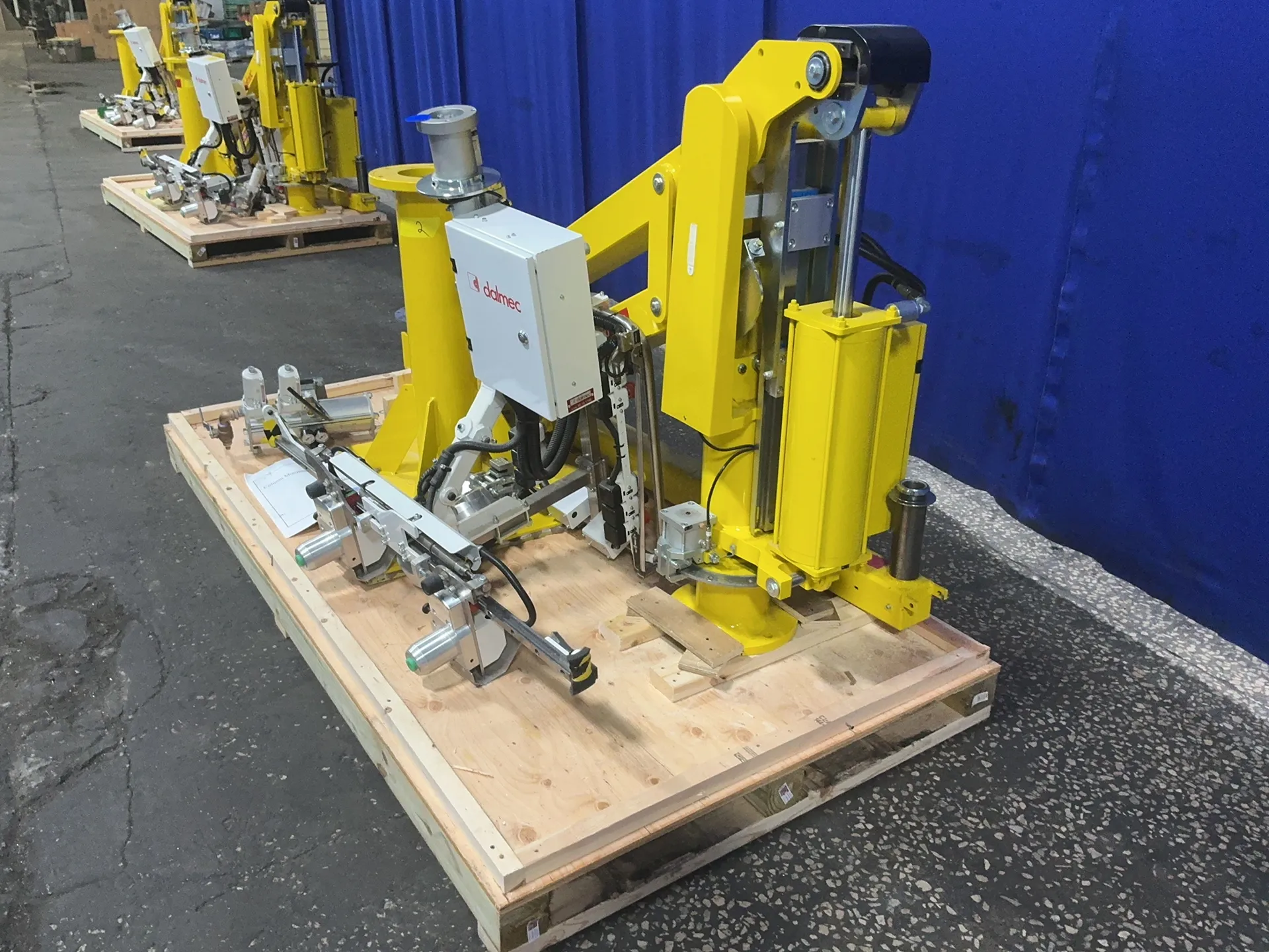 75 Lb. Dalmec #PEC, column mounted manipulator, 87" x 44" x 51" part, 0.90 MPa, 2020 (3 available) - Image 2