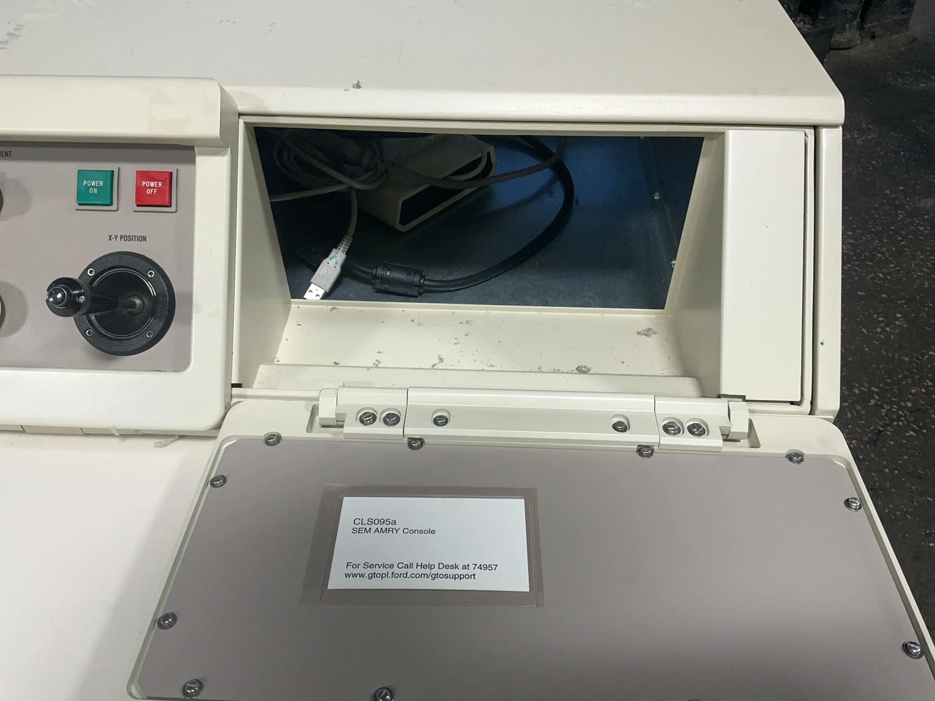 Amray #3200C, scanning electron microscope, Oxford Instruments INCA X-Sight, 1800 VA max., 16 A, 1/60/117 - Image 6