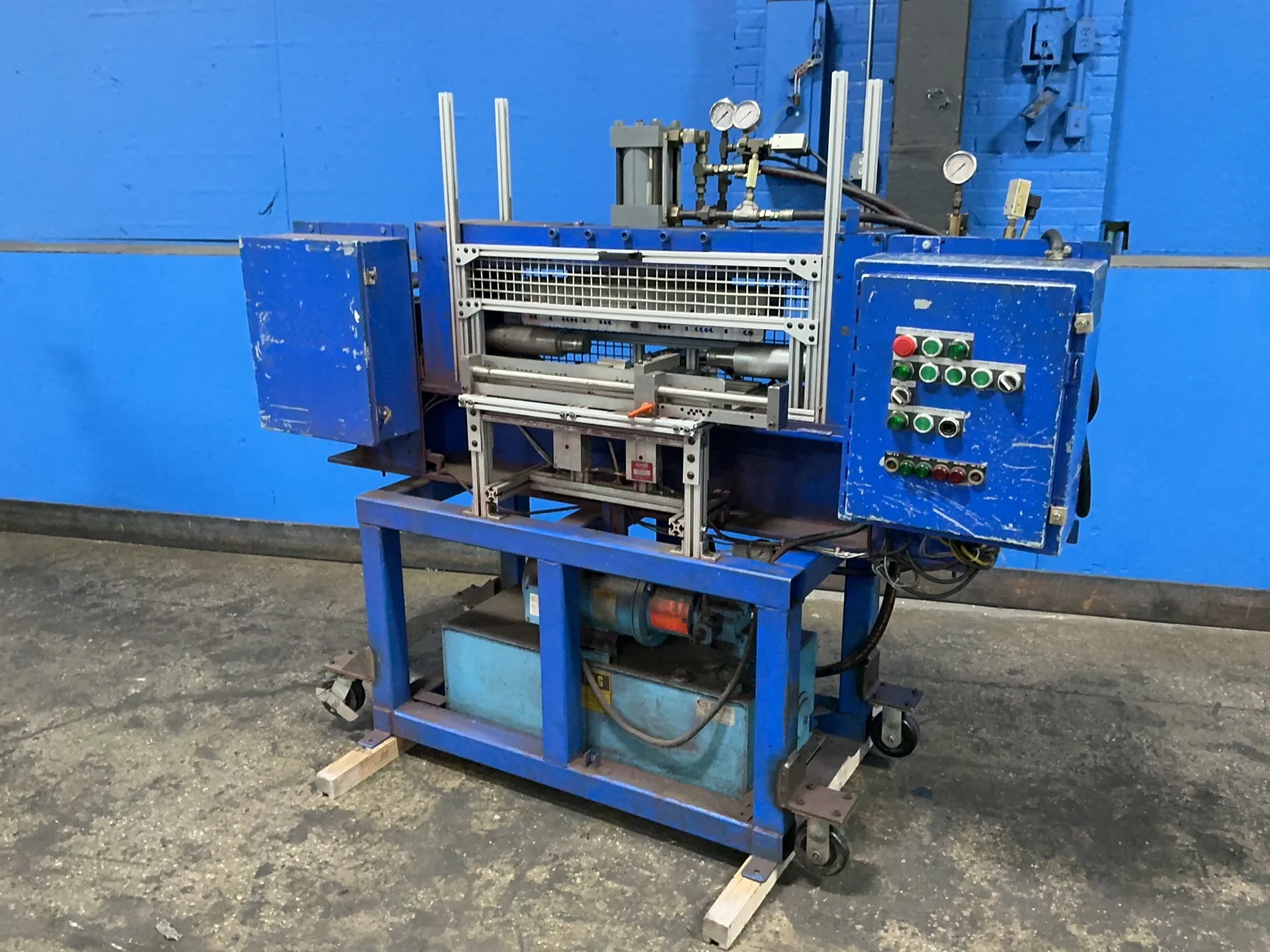 Hydraulic tube expander, 5 HP hydraulic unit, Allen-Bradley MicroLogix 1000, 3/60/230/460 - Image 1