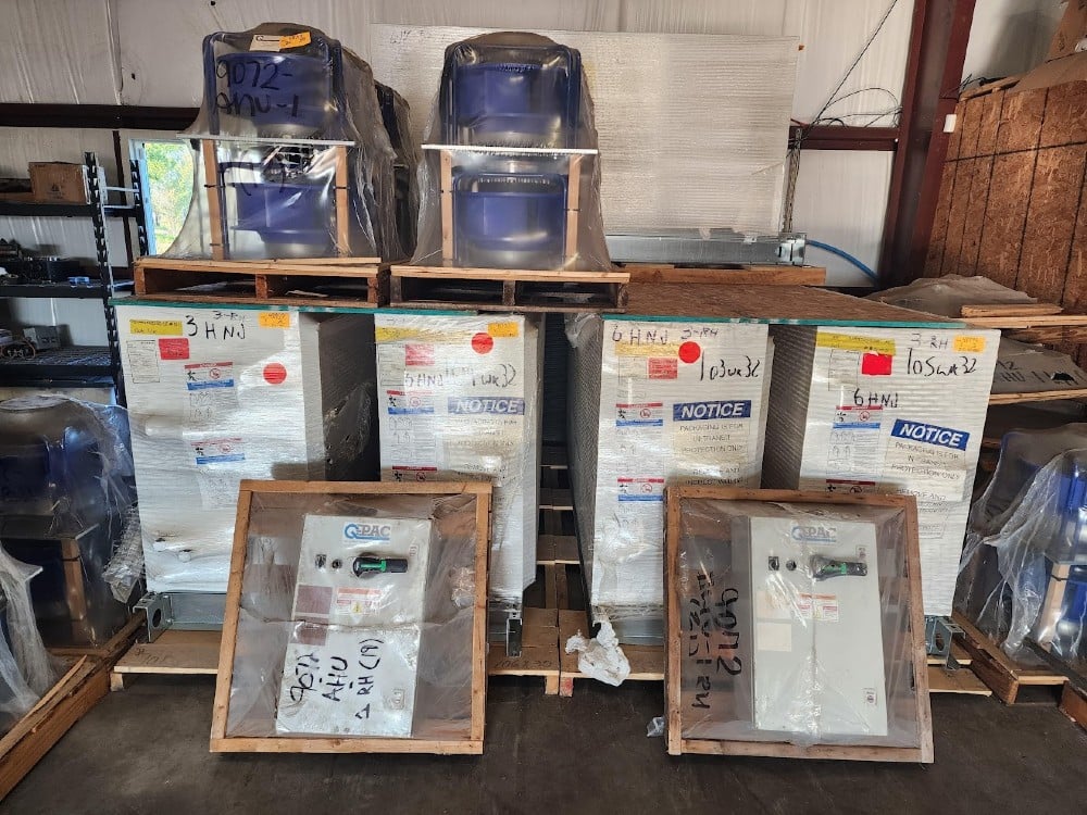 New Daikin Applied 25 Ton 460v Complete Split System R410A Condenser & Indoor Modular Air Handler (DX AHU) - Image 2