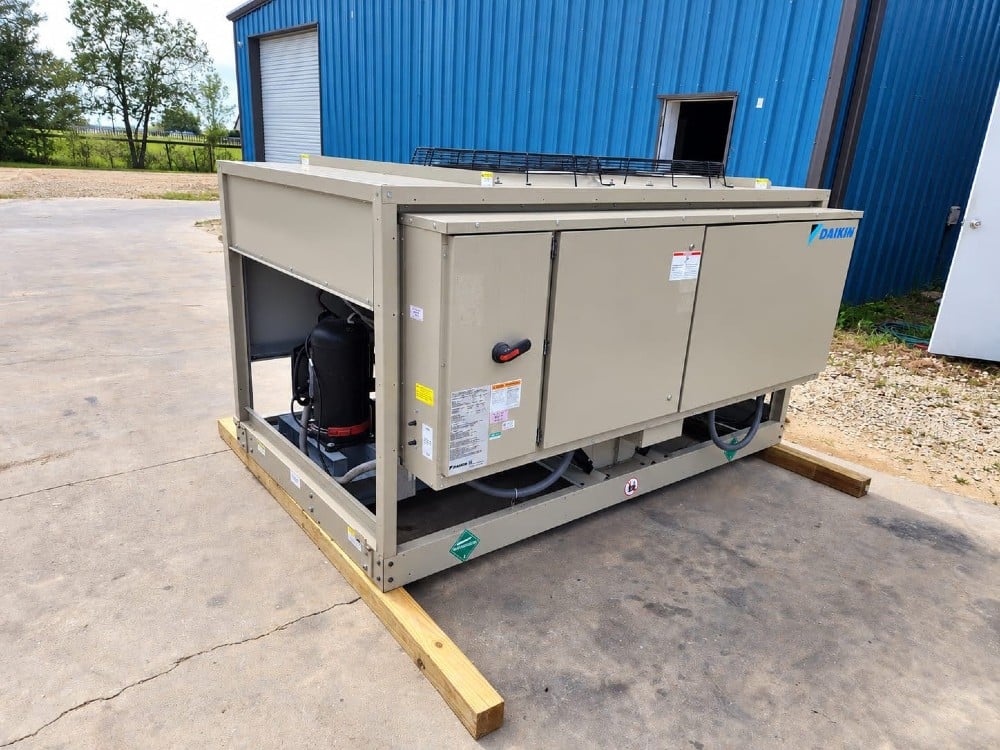 New Daikin Applied 25 Ton 460v Complete Split System R410A Condenser & Indoor Modular Air Handler (DX AHU) - Image 3