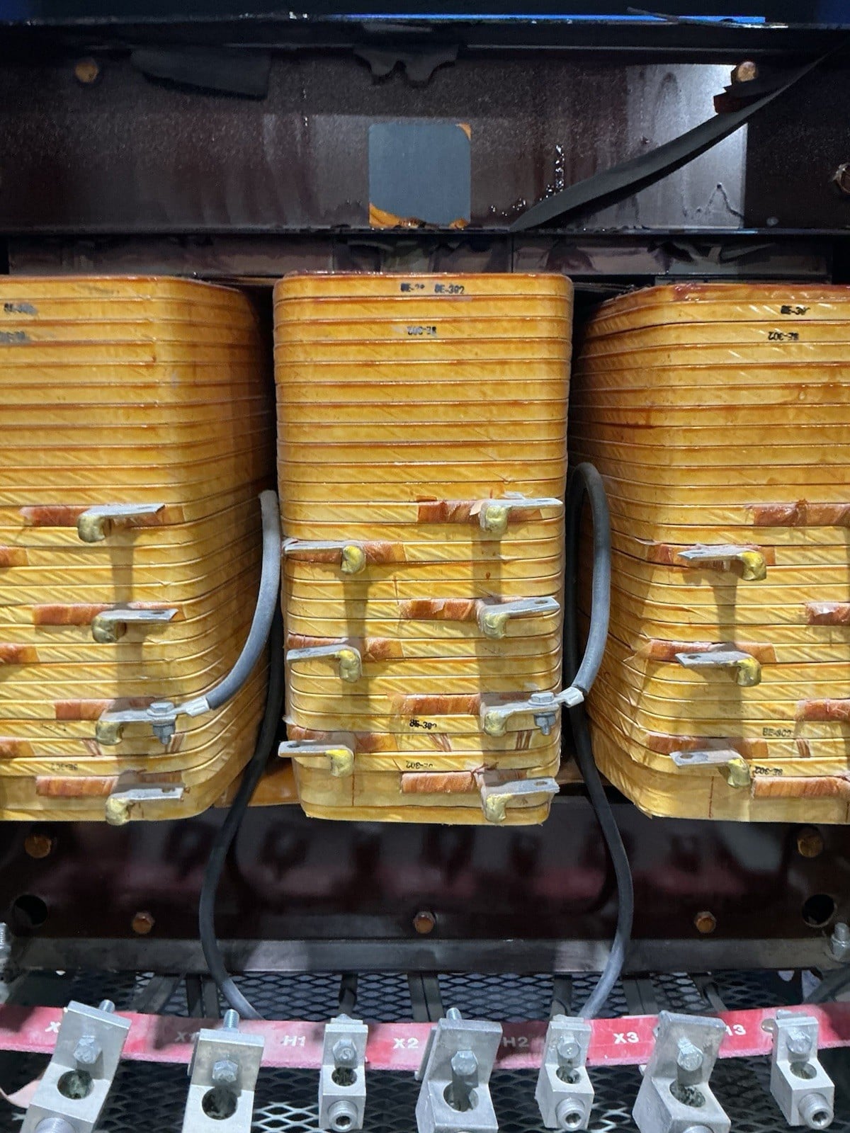 112.5 KVA 480 Delta Primary, 208Y/120 Secondary, Westinghouse 49M28T12G, Transformer, 3PH, 60 Hz - Image 6