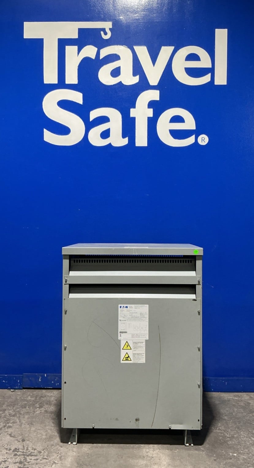 75 KVA 480 Delta Primary, 208Y/120 Secondary, Eaton V48M28T7516, Transformer, 3PH, 60 Hz - Image 1
