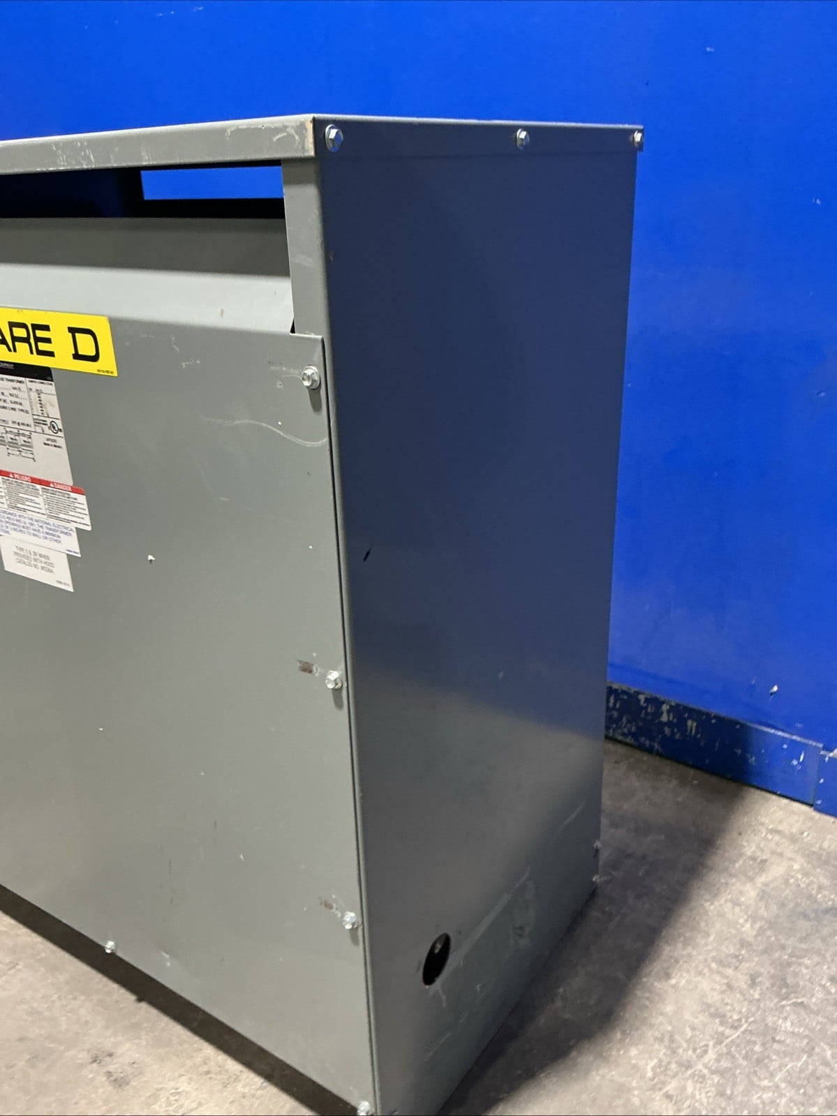 75 KVA 480 Primary, 208Y/120 Secondary, Square D EE75T3H, Dry Type Transformer, 3PH, 60 Hz - Image 4