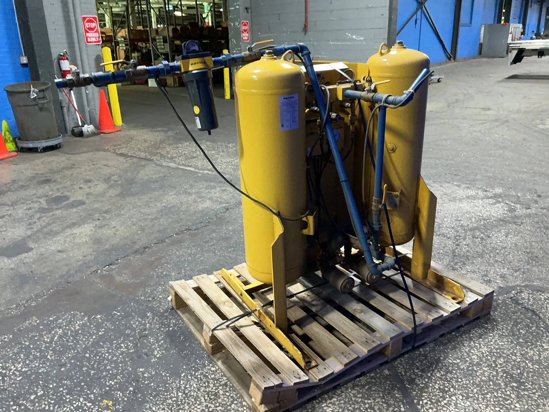 115 SCFM, Kaeser #KAD-115, pressure-swing regenerative desiccant compressed air dryer, 150/60 PSI, 32.2 - Image 4