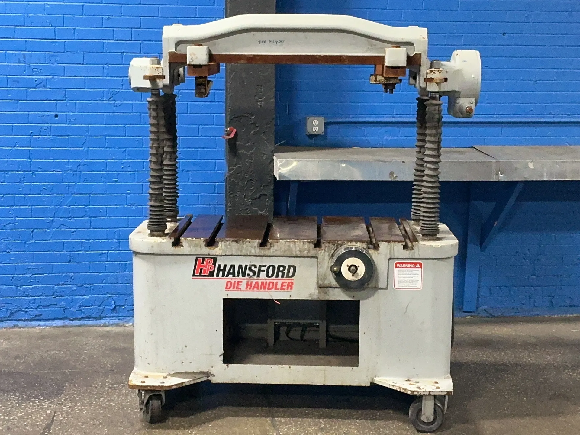 Hansford #1020, die handler, 25" x 43" capacity, 1.5 HP, 1710 RPM, 4000 in. lb. max torque, 208-230/460 V. - Image 2
