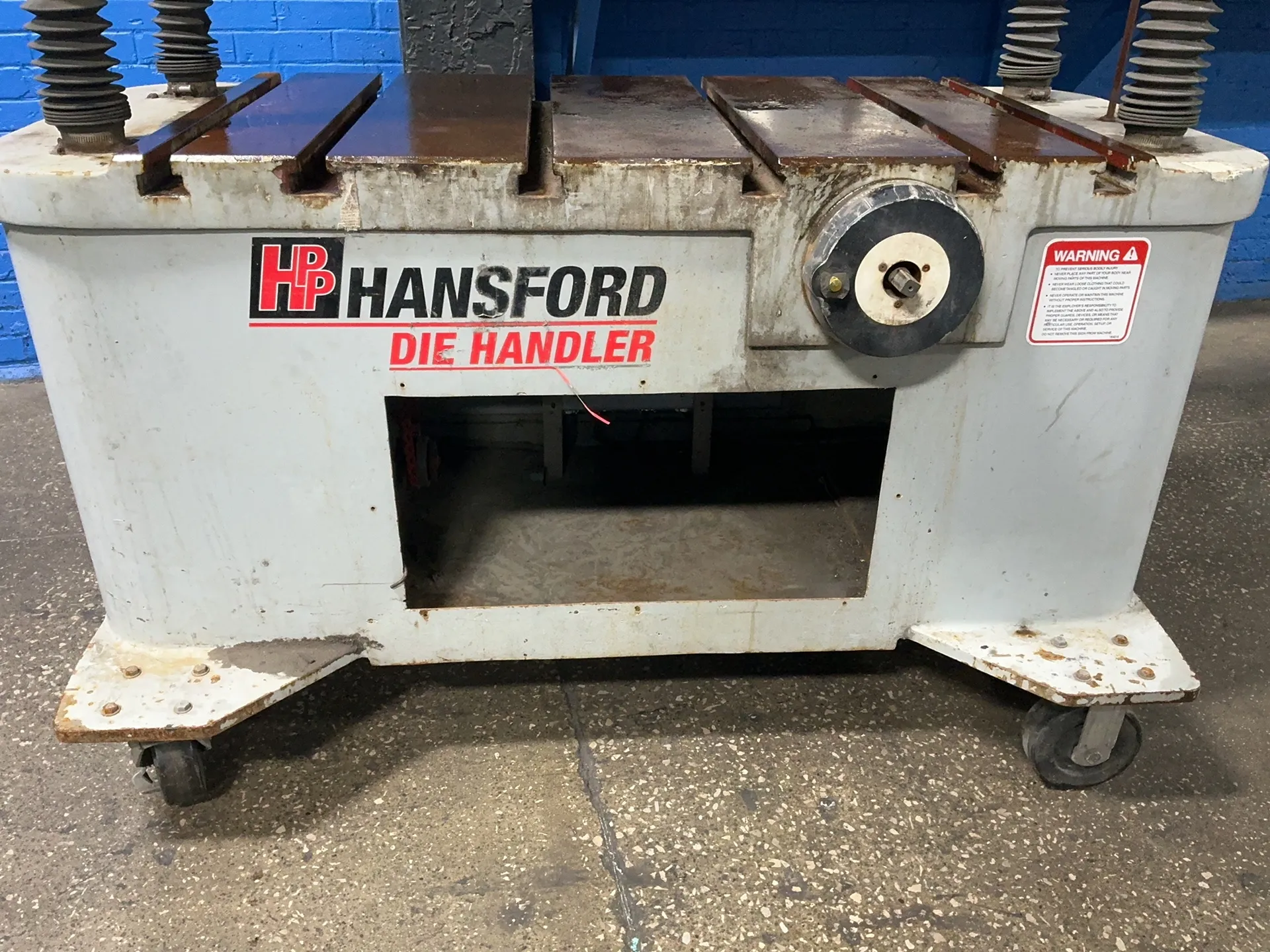 Hansford #1020, die handler, 25" x 43" capacity, 1.5 HP, 1710 RPM, 4000 in. lb. max torque, 208-230/460 V. - Image 3