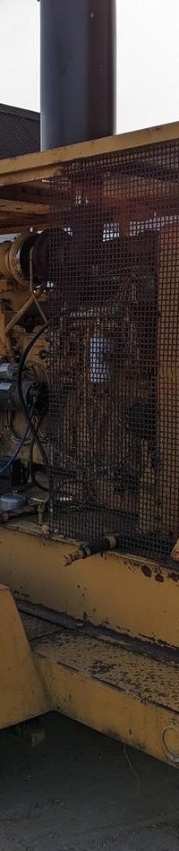 155 KW Caterpillar #3306, towable diesel generator set, 150 gallon base fuel tank, 4716 hours, 1985 - Image 4