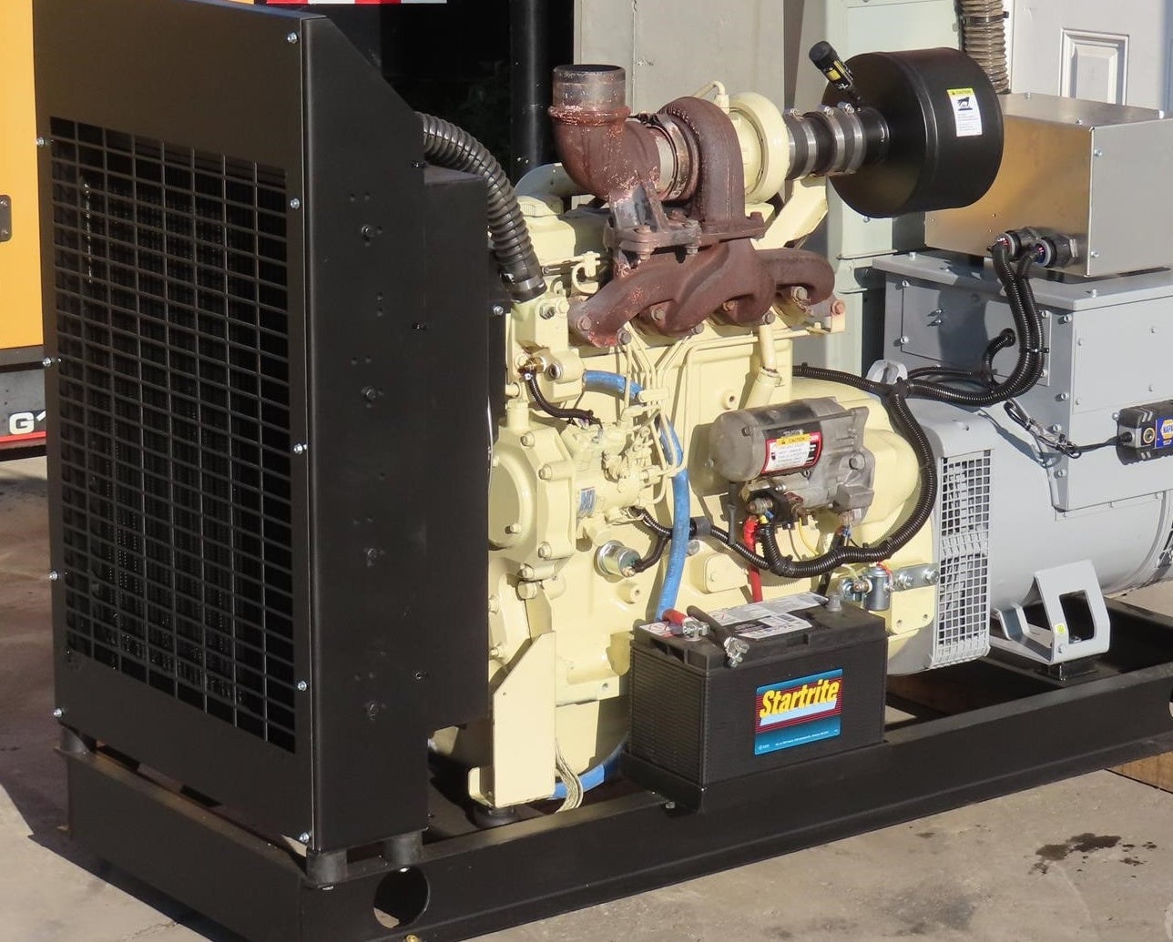 60 KW Leroy Somer, diesel generator set, 120/240 Volts, 1 phase, John Deere 4045TF270 engine, 90 HP @ 1800 - Image 8