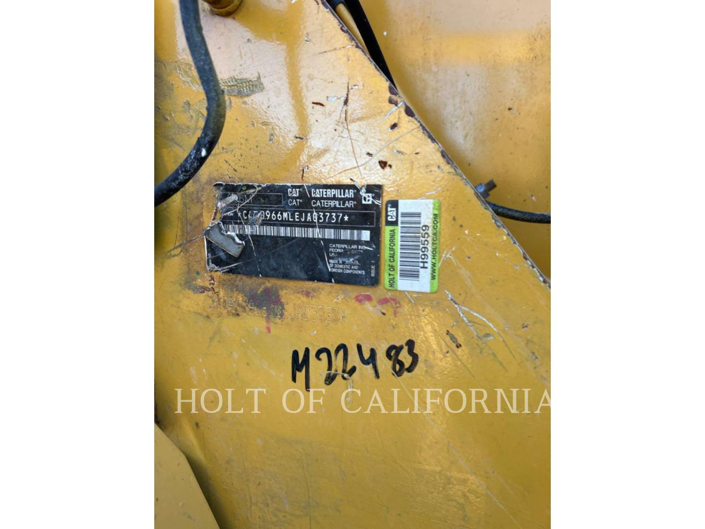 Cat 966M, Wheel Loader, 8712 hours, S/N: EJA03737, 2021 - Image 6
