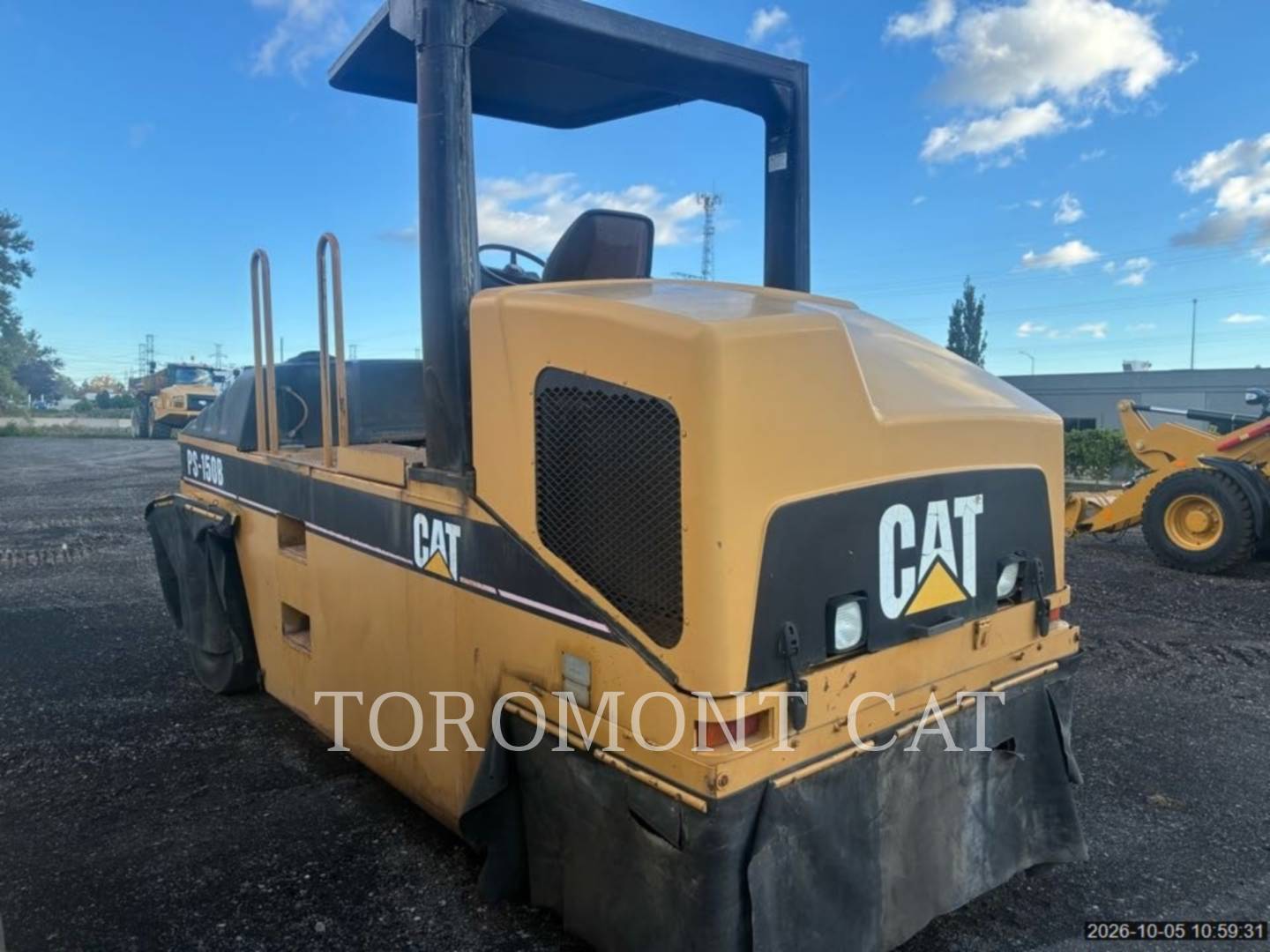 Caterpillar PS150B, Pneumatic Tired Compactor, 7676 hours, S/N: 3XR00359, 1999 - Image 4