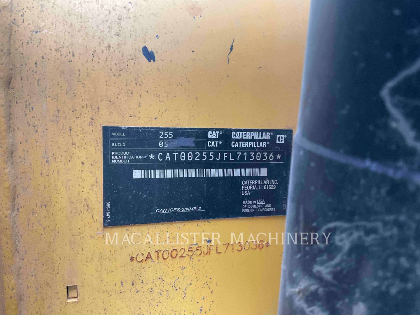 Caterpillar 255, 241 hours, S/N: FL713036, 2025 - Image 6