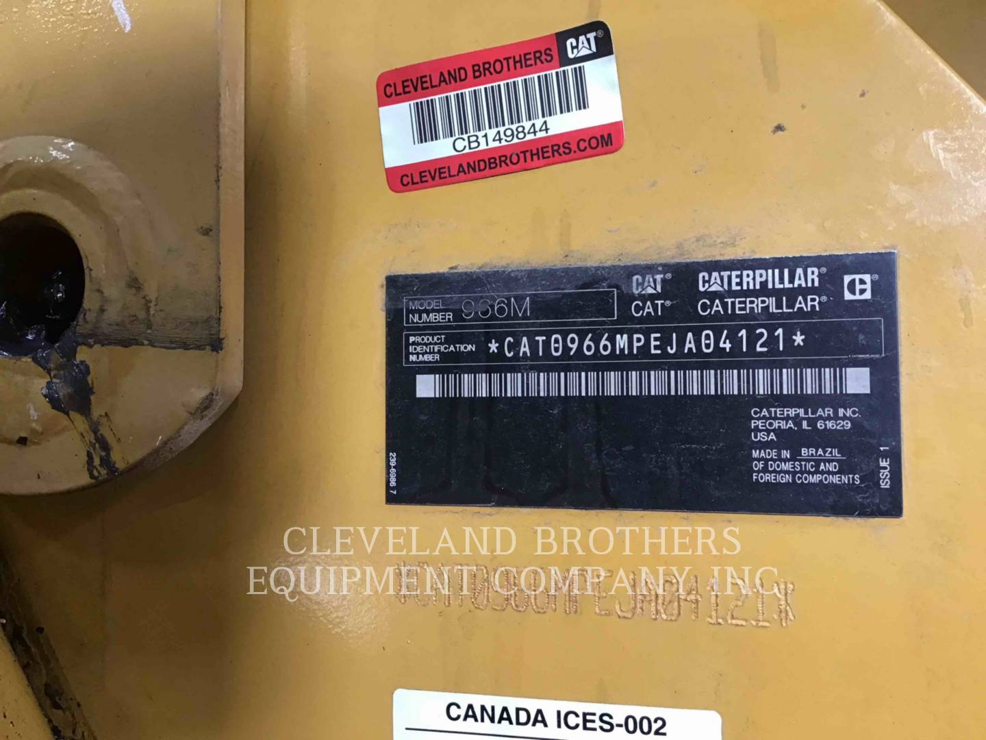 Cat 966M, Wheel Loader, 2905 hours, S/N: EJA04121, 2022 - Image 6