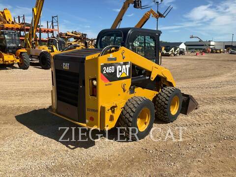 Cat 246D, Skid Steer Loader, 2483 hours, S/N: BYF00306, 2014 - Image 3