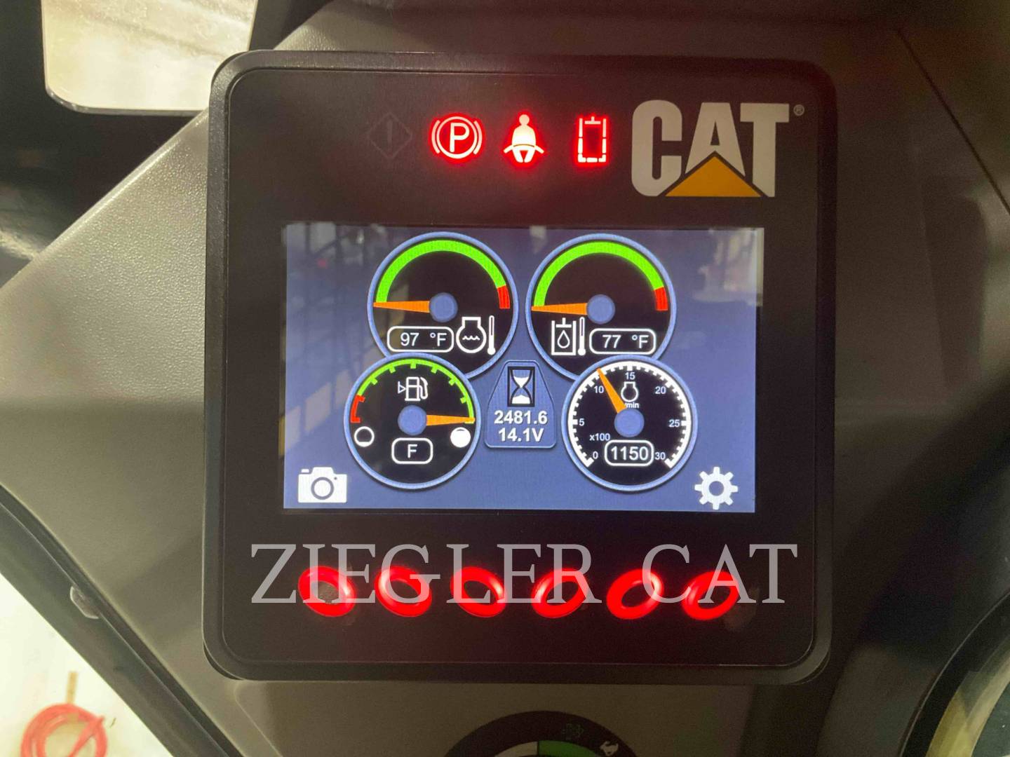 Cat 246D, Skid Steer Loader, 2483 hours, S/N: BYF00306, 2014 - Image 5