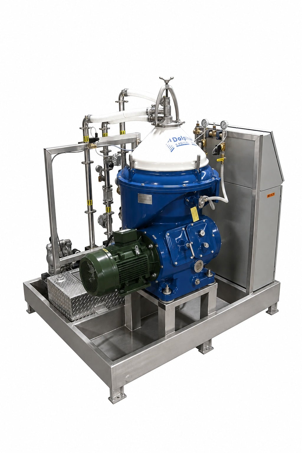 Alfa-Laval #PX-210 Stainless Wastewater Centrifuge Skid, TSS and BOD Reduction - Image 2