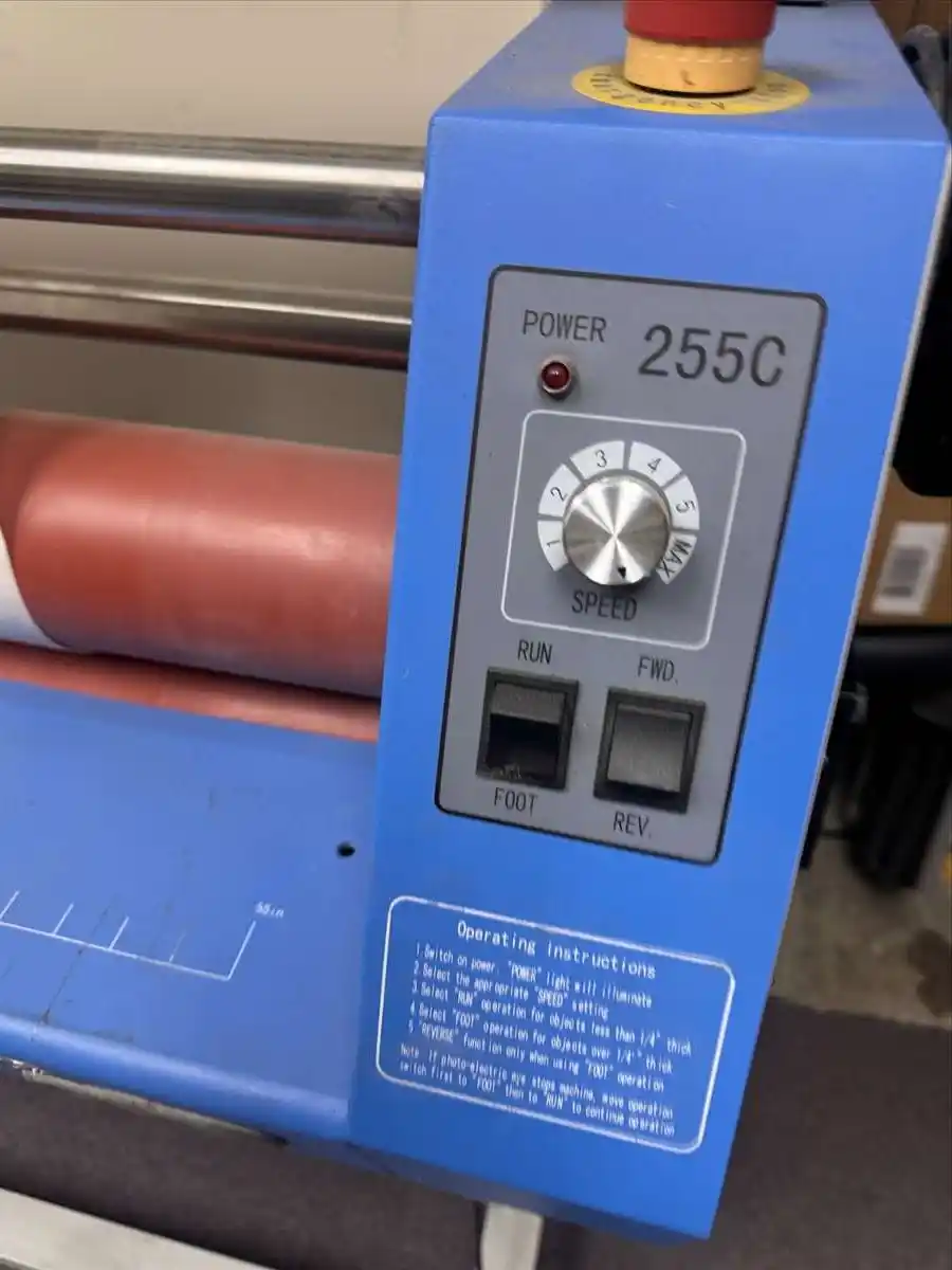 58" Graphic Finishing Partners (GFP) #255C, laminators (2 available) - Image 5