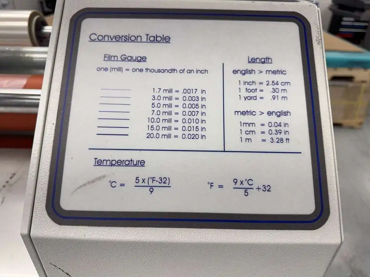 64" AGL #Encore-Shut Height, laminator, 2023 - Image 7