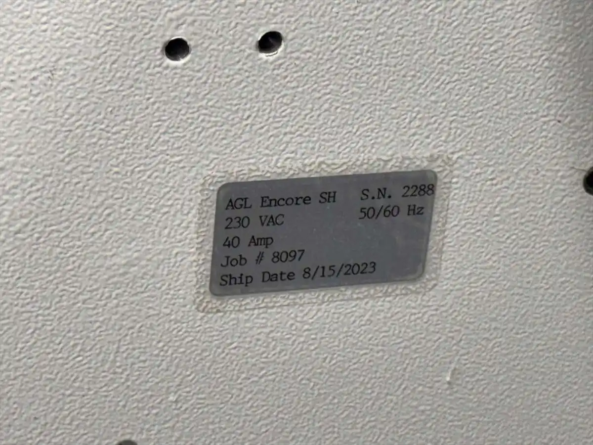 64" AGL #Encore-Shut Height, laminator, 2023 - Image 8