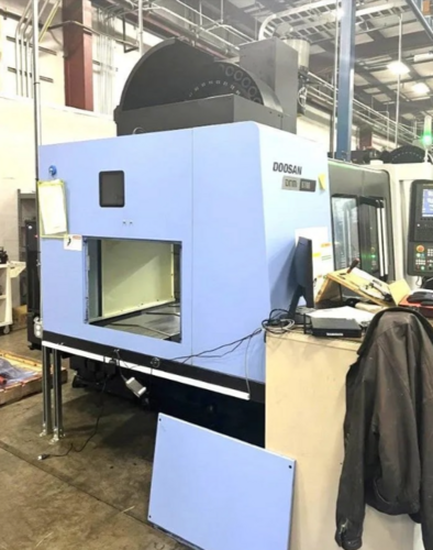 Daewoo Doosan #DNM-6700, CNC vertical machining center, 51.1" X, 26.3" Y, 24.6" Z, 12000 RPM, CAT 40, 30 - Image 3