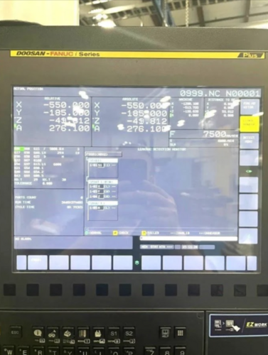 Daewoo Doosan #DNM-6700, CNC vertical machining center, 51.1" X, 26.3" Y, 24.6" Z, 12000 RPM, CAT 40, 30 - Image 6