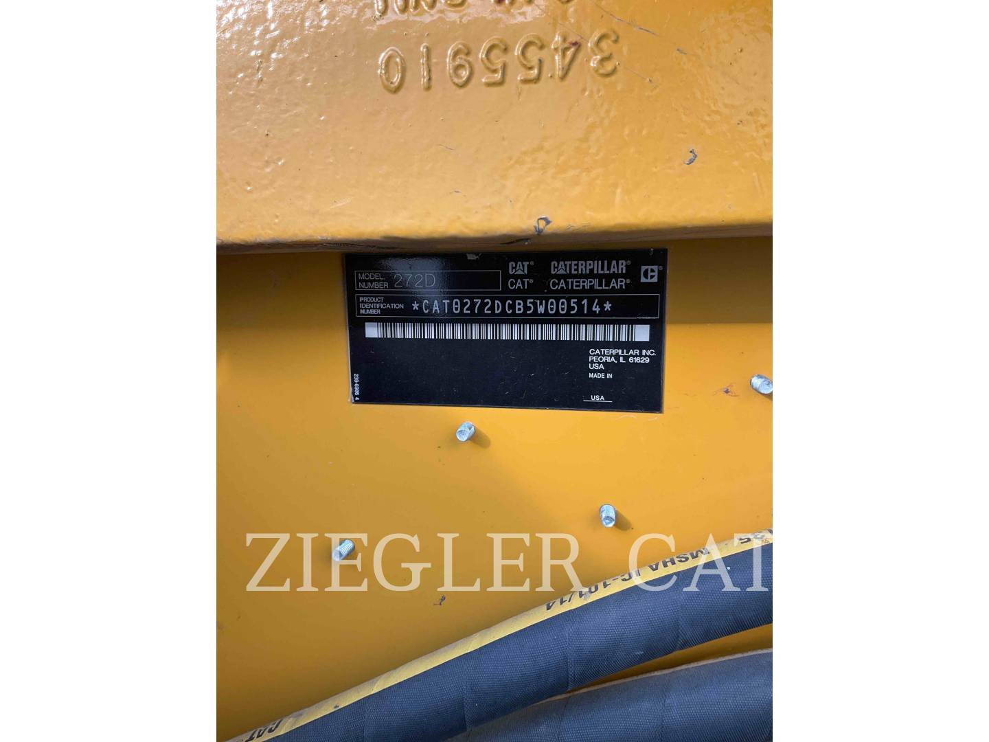 Cat 272D, Skid Steer Loader, 2008 hours, S/N: B5W00514, 2014 - Image 6