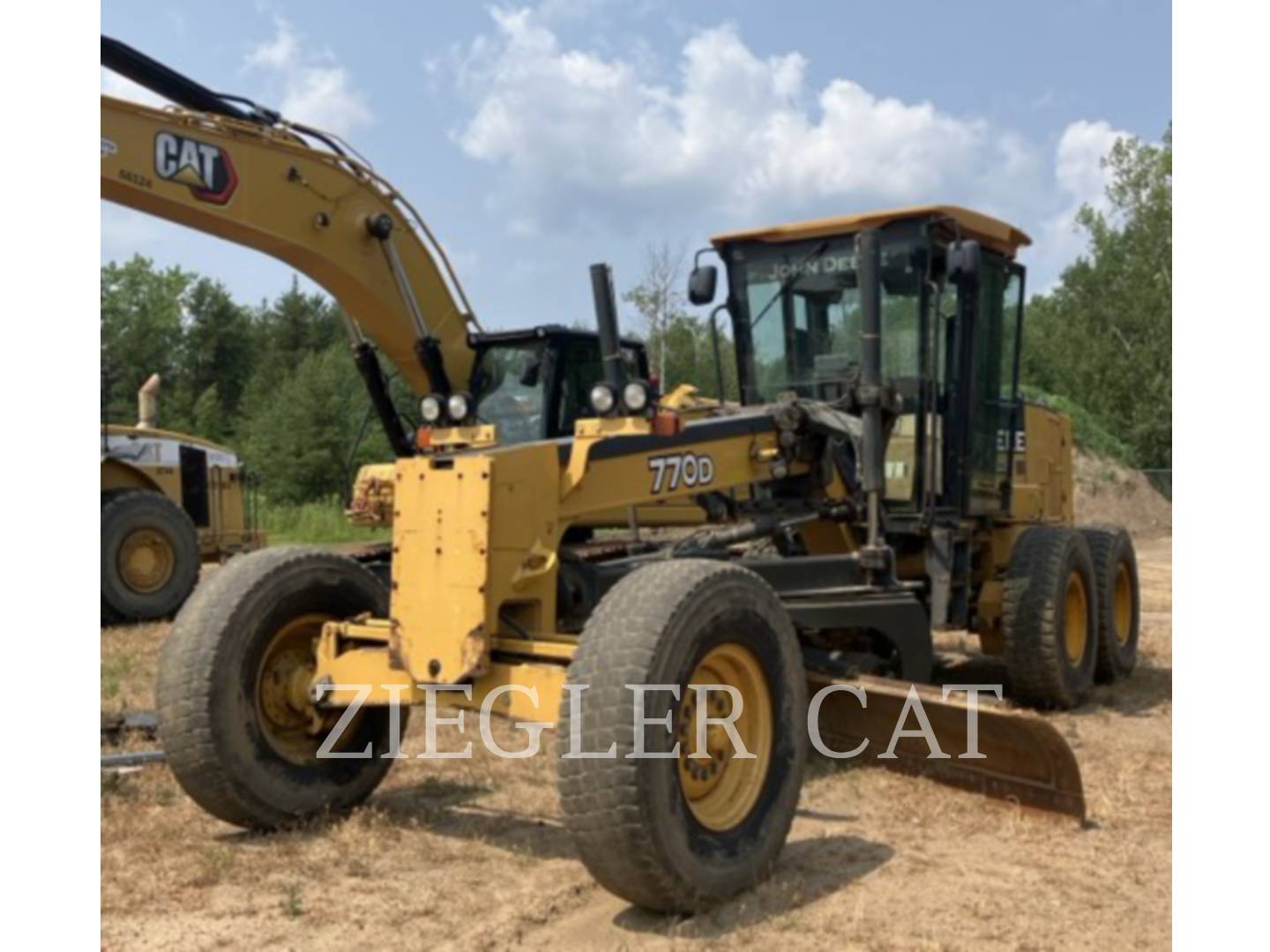 Deere & Co 770D, Motor Grader, 8209 hours, S/N: DW770DX605405, 2006 - Image 1