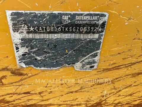 Caterpillar D6T, 6005 hours, S/N: SGZ00352, 2018 - Image 6