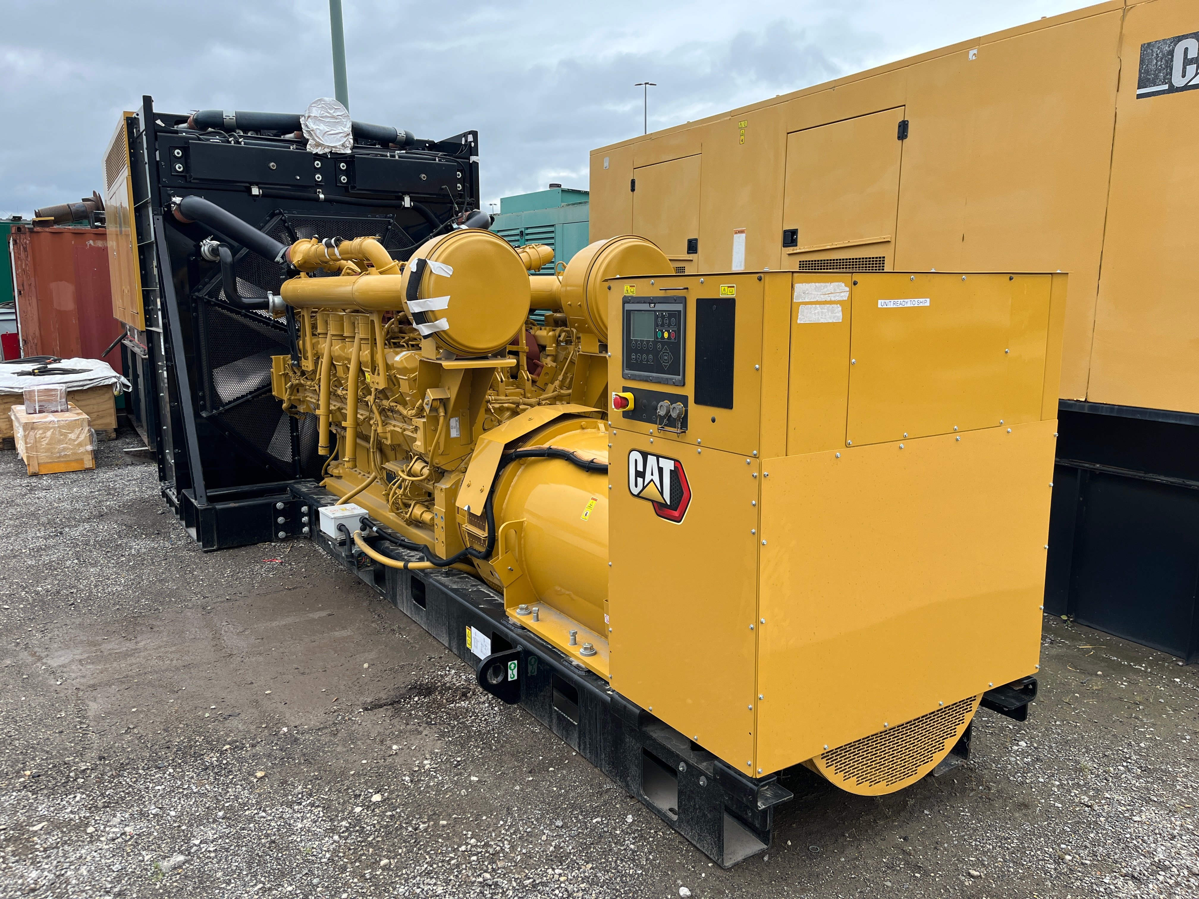 2500 KW Caterpillar #3516C, diesel generator, skid mounted, 277/480 Volts, 2025 - Image 3