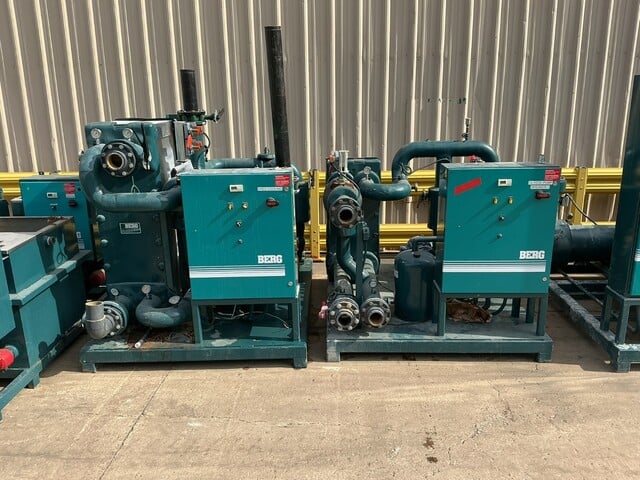 Berg #AQR-140-2/1 industrial chiller, screw compressor, water cooling system - Image 7