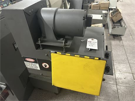 Dual station carbide tool grinder, floor mounted, (2) adjustable tool support tables, wheel guards, 230/460 V. - Image 6