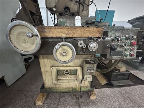 8" x 18" Grand Rapids #260, surface grinder, 23.5" X, 9.25" Y, 150 FPM table, 2300-3000 RPM, Electro-Matic - Image 6