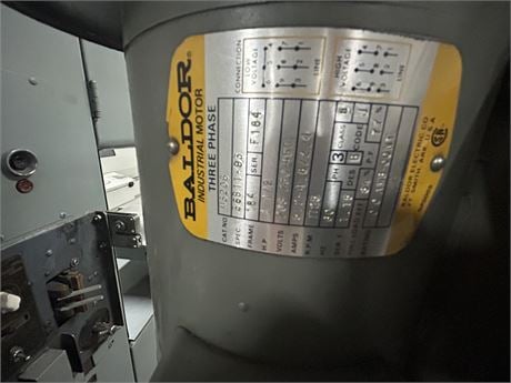 20" Clausing #2274, drill press, .875" capacity, #3 MT, 6.5" quill stroke, 150-2000 RPM, 22" x19.5" tbl., 1.5 - Image 10