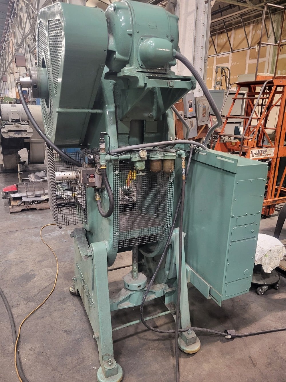 32 Ton, Minster #4, OBI Punch Press, Air Clutch and Brake, 3" stroke - Image 10
