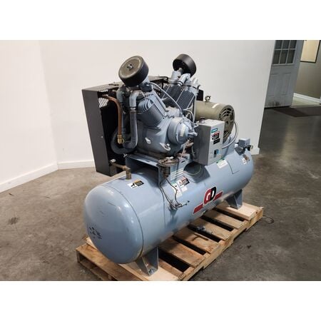 10 HP Gardner Denver #R30, simplex reciprocating air compressor, 34 cfm, 175 psi max., 460 V., 3 Ph., 60 Hz. - Image 2