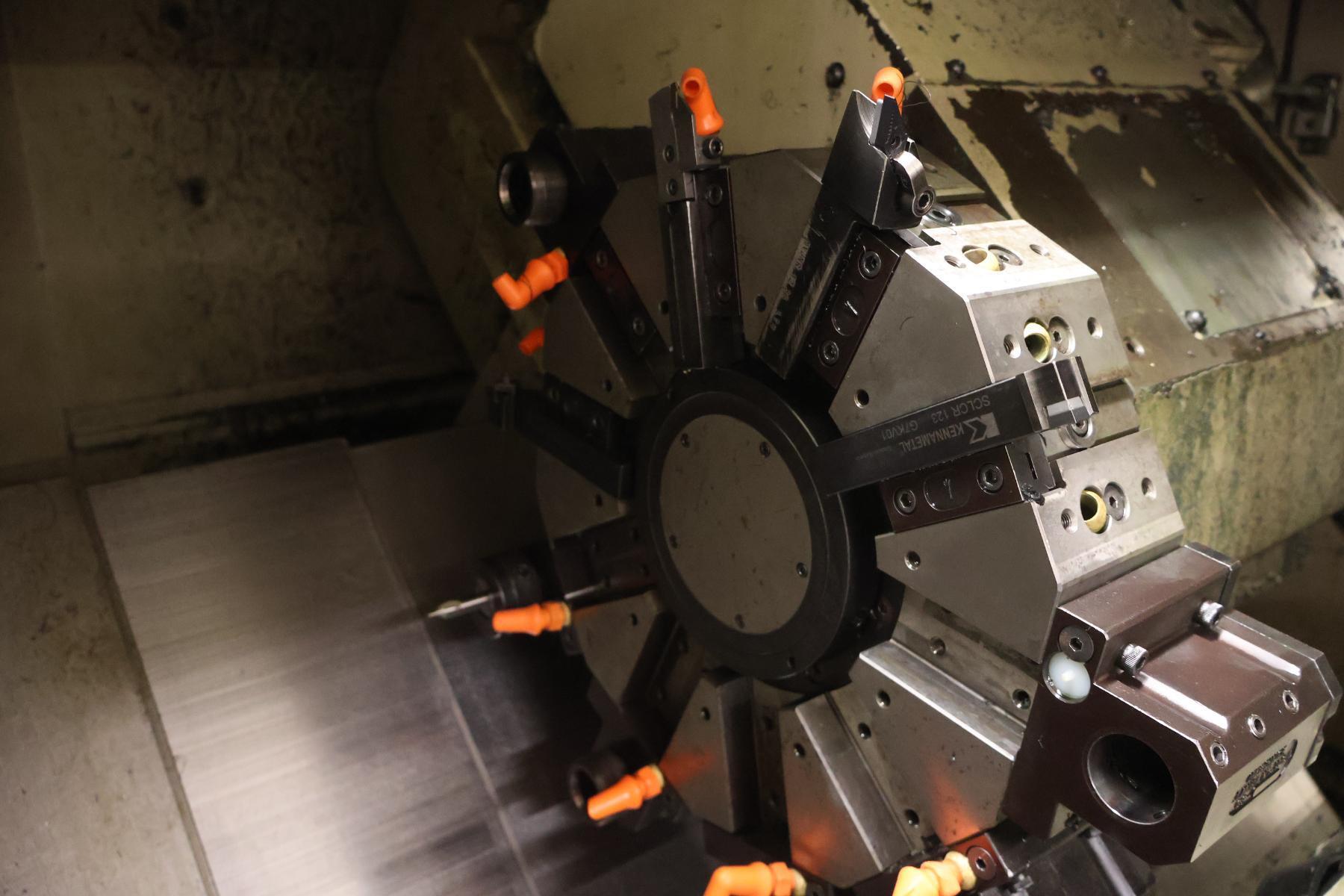 Hardinge #Conquest-CS-42, CNC slant bed lathe, 9.1" max turning diameter, 13.8" centers, 1-5/8" bar, 12 - Image 6