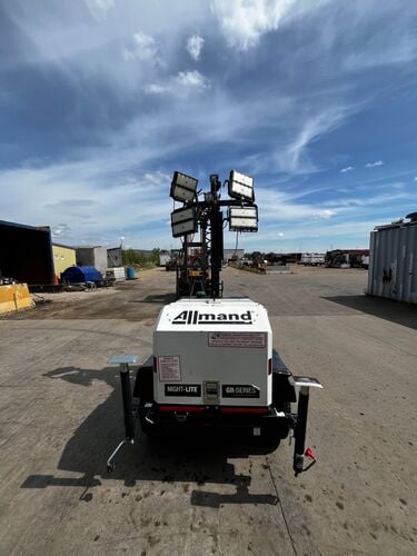 Allmand #NL-GR-6K, 6 KW light tower, LED, Kubota diesel engine, 4012 hours, 2022 - Image 4