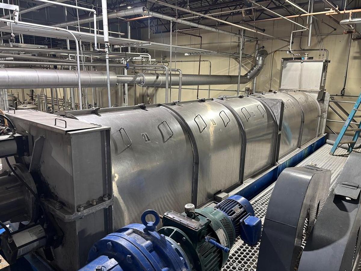 FKC #SHX-700, Dewatering Screw Press, Stainless Steel wetted parts, 10 MTBD/D capacity, 7.5 HP, 996 psi, 480 - Image 1
