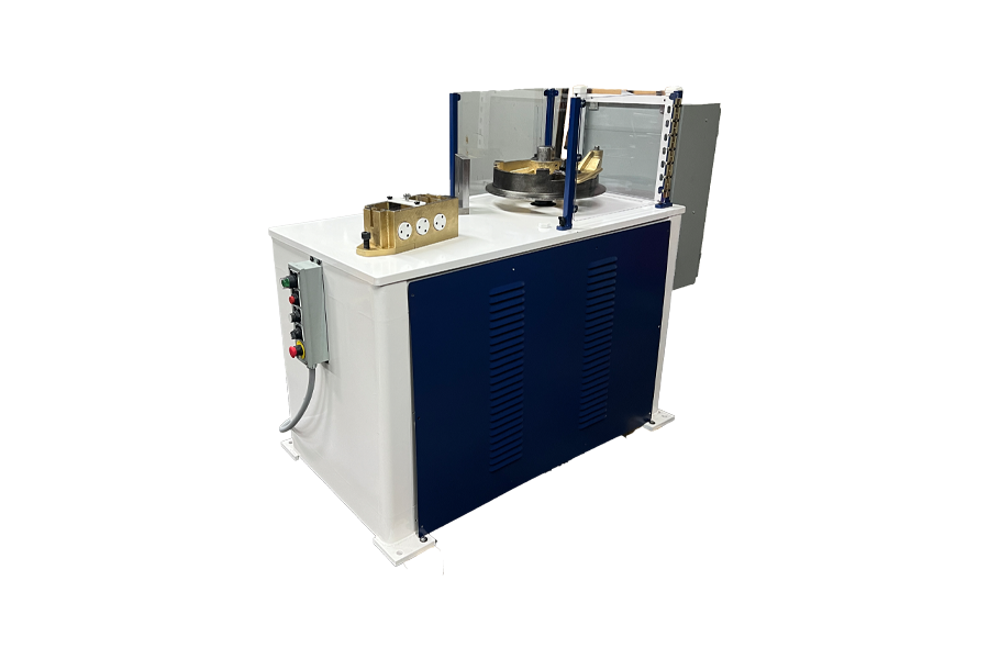 12" IRM, Bull Block Wire Drawing Machine, 12" drum, die holder, 5 HP motor, variable speed AC inverter, 3PH - Image 1