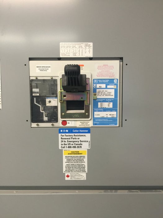 300.0 KVA uninterruptible power system & power distribution units, (4) Liebert PDUs, Cutler Hammer 2000 Amp - Image 3