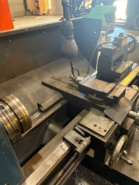 15-1/2" LeBlond #REGAL-SERVO-SHIFT, engine lathe, 9-1/2" swing over cross slide, 12 speeds, 45-1800 RPM, L-1 - Image 8