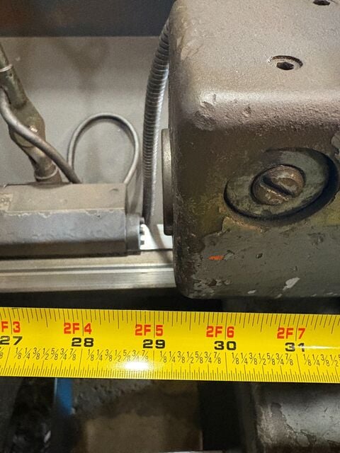 15-1/2" LeBlond #REGAL-SERVO-SHIFT, engine lathe, 9-1/2" swing over cross slide, 12 speeds, 45-1800 RPM, L-1 - Image 10