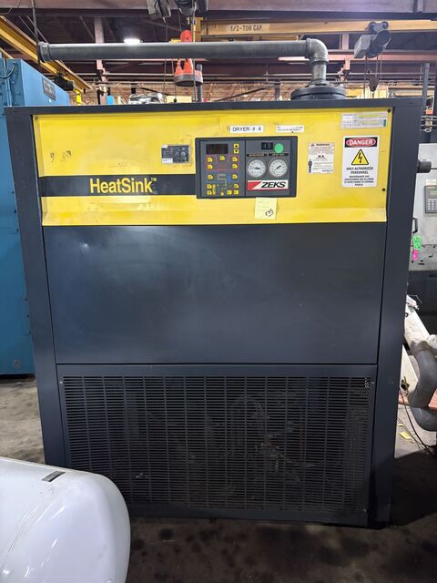 ZEKS #HEATSINK, refrigerated compressed air dryer, R-22 - Image 2
