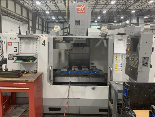 Haas #VF-3B, CNC vertical machining center, 40" X, 26" Y, 25" Z, 12000 RPM, 30 HP, 40 taper, 24 automatic - Image 2
