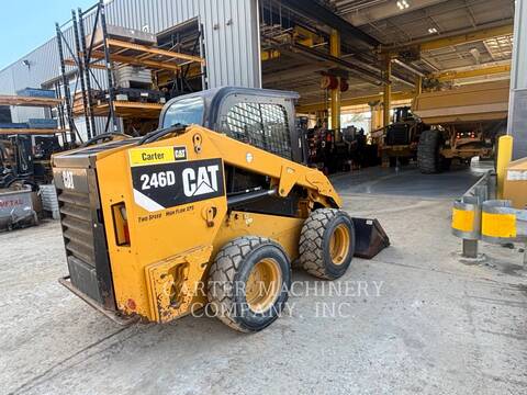 Cat 246D, Skid Steer Loader, 3030 hours, S/N: 0BYF02663, 2015 - Image 3