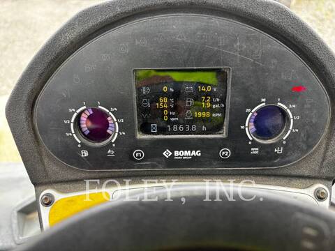 Bomag BW 211 D-5, Vibratory Single Drum Smooth, 1863 hours, S/N: 101586081857, 2020 - Image 5