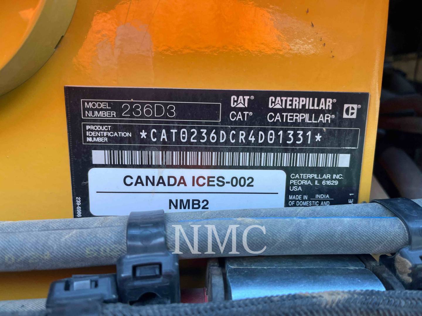 Cat 236D3, Skid Steer Loader, 249 hours, S/N: R4D01331, 2025 - Image 6