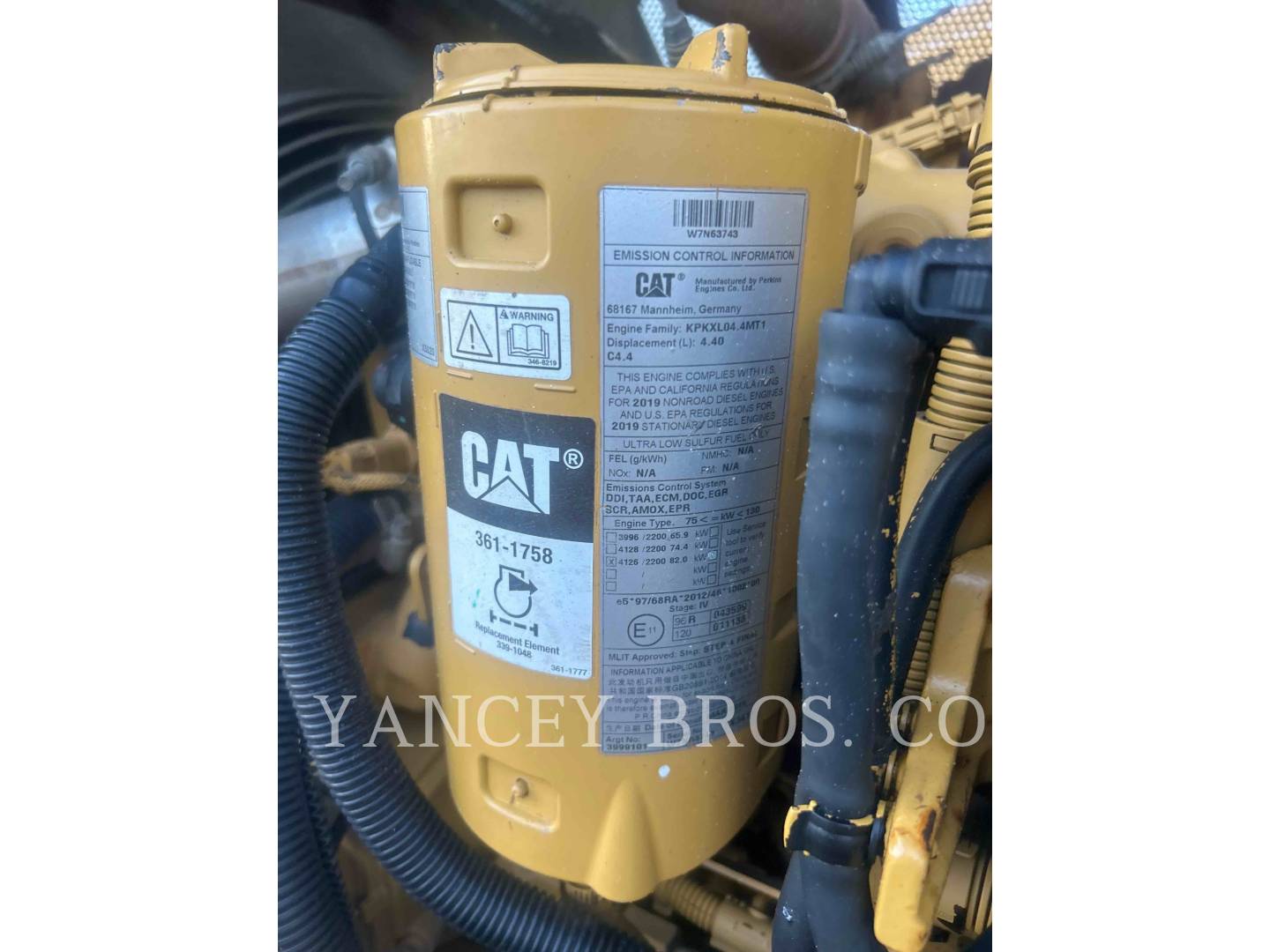 Caterpillar D5K2LGP, 3417 hours, S/N: KY207671, 2019 - Image 8