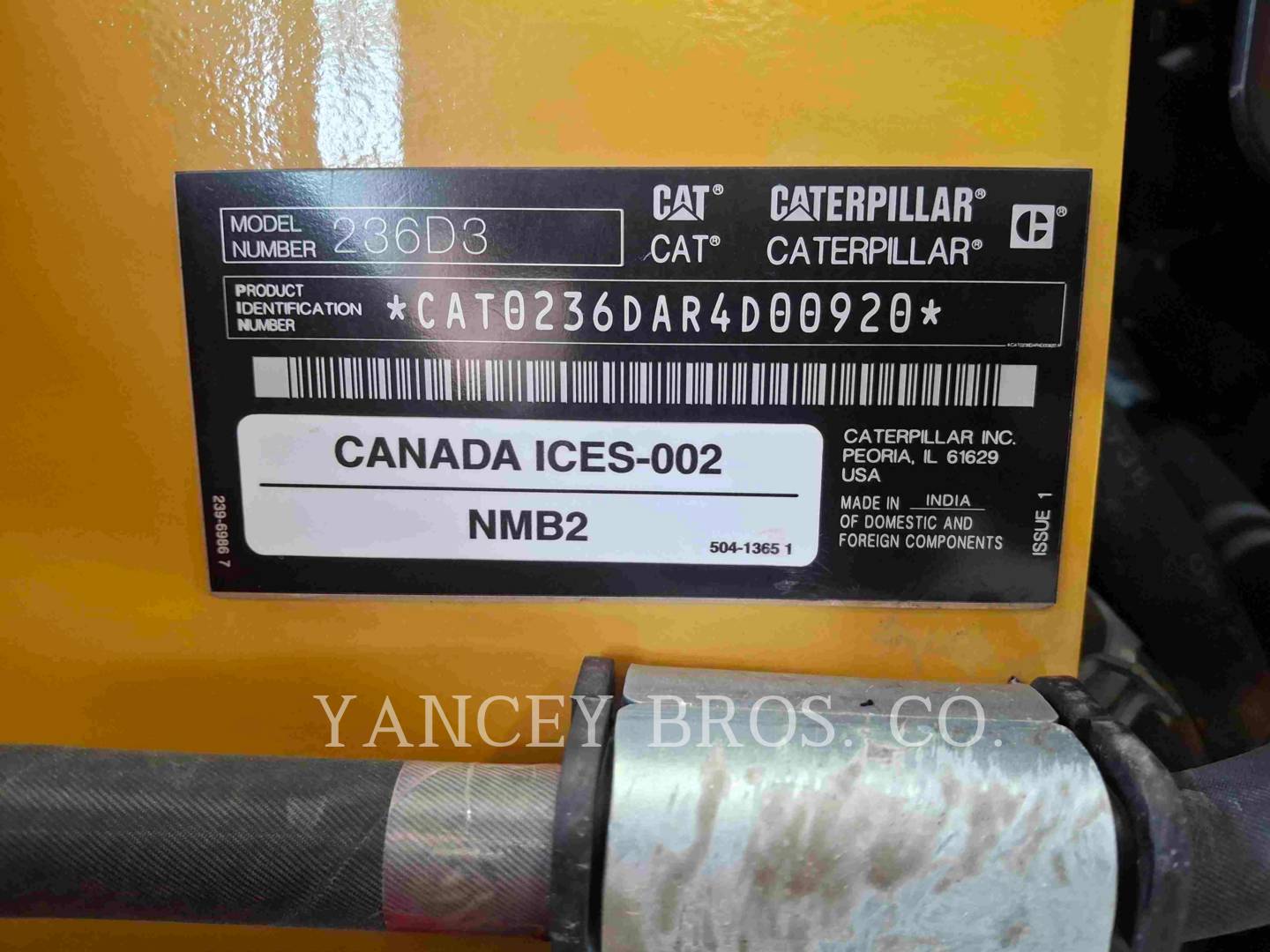Cat 236D3, Skid Steer Loader, 95 hours, S/N: R4D00920, 2025 - Image 6